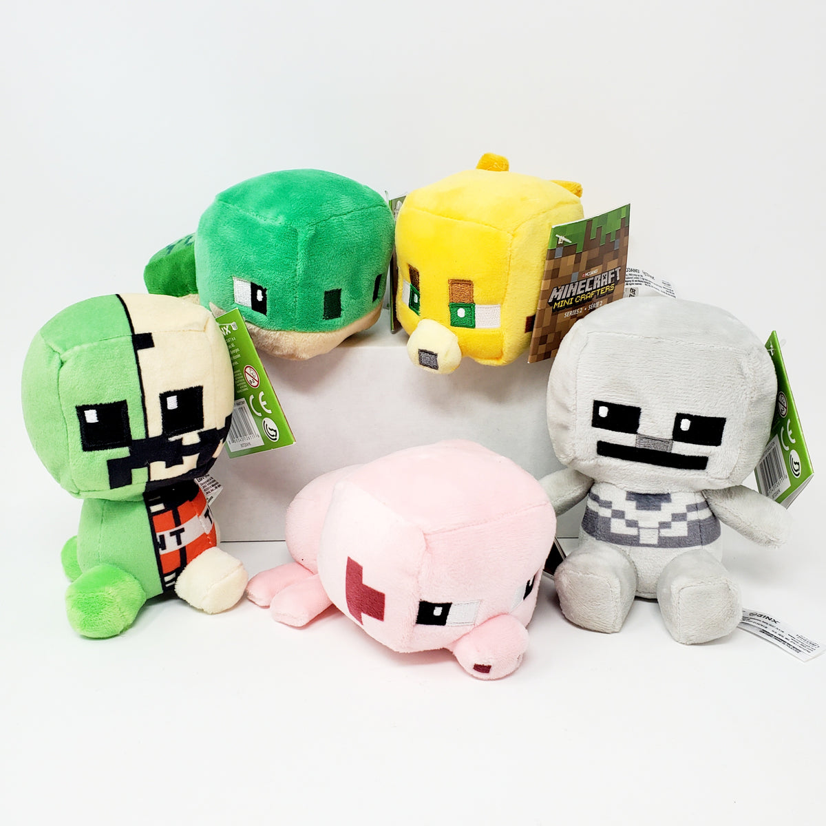 Minecraft J!NX Mini Crafter Creeper Plush (NEW WITH TAGS)