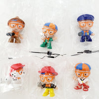 Blippi Mini Hero Complete Set of 6 New Figures (inv:a2)