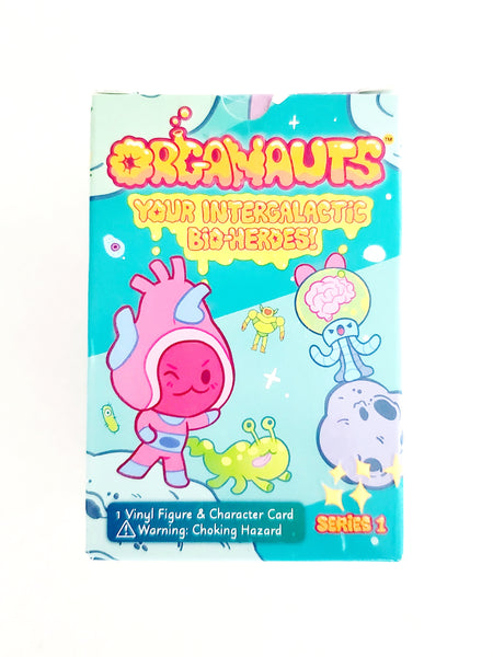 Organauts Series 1 *YOU CHOOSE* Vinyl Figure & Character Card (inv:a29)