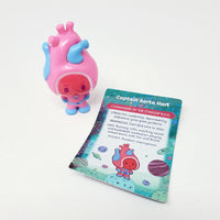 Organauts Series 1 *YOU CHOOSE* Vinyl Figure & Character Card (inv:a29)