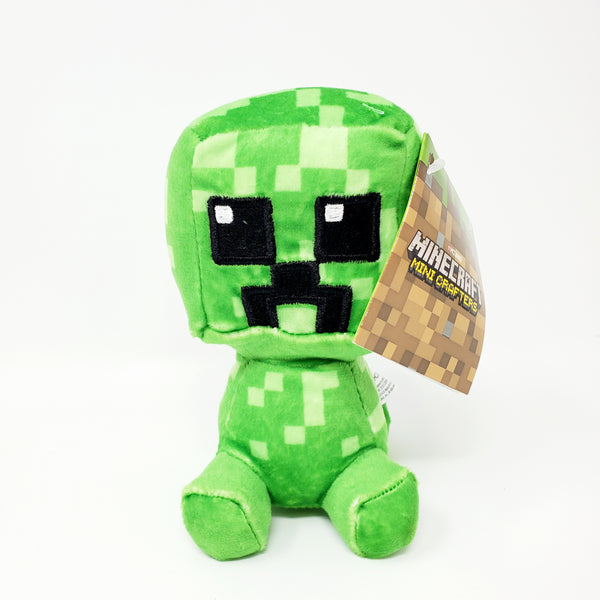 Minecraft J!NX Mini Crafter Creeper Plush (NEW WITH TAGS)