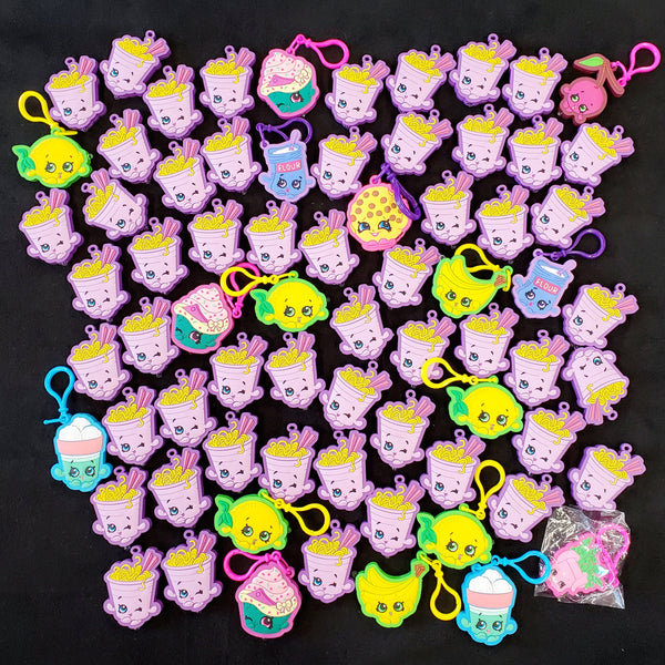 Shopkins Light Ups Party Favor Lot of 50+ New Loose Toys (inv:a5)